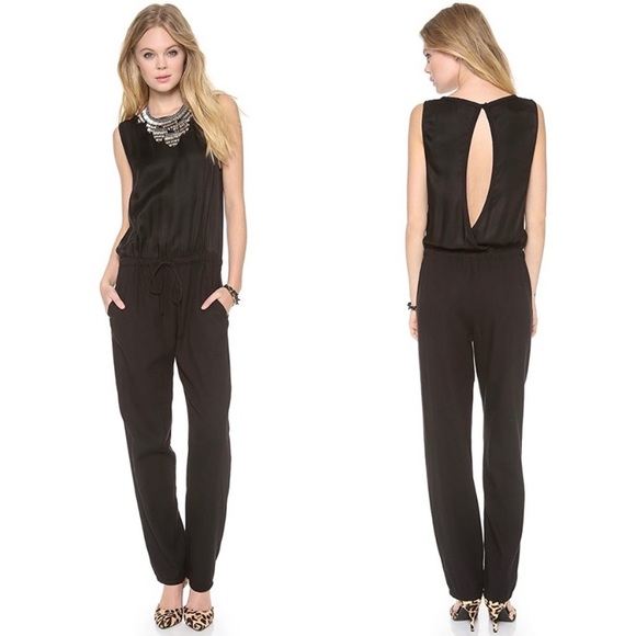 Pants - Burning Torch Black Sun Jumpsuit